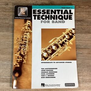 Essential Technique For Band Oboe Book 3